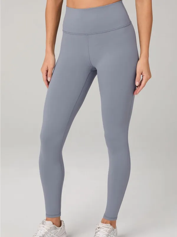 Fabletics Define PowerHold® High-Waisted Legging 7/8 inseam size large gray - Image 2