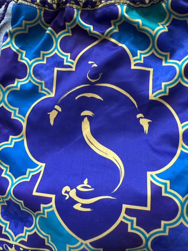 Disney Aladdin Purple & Gold Drawstring Backpack - Image 3