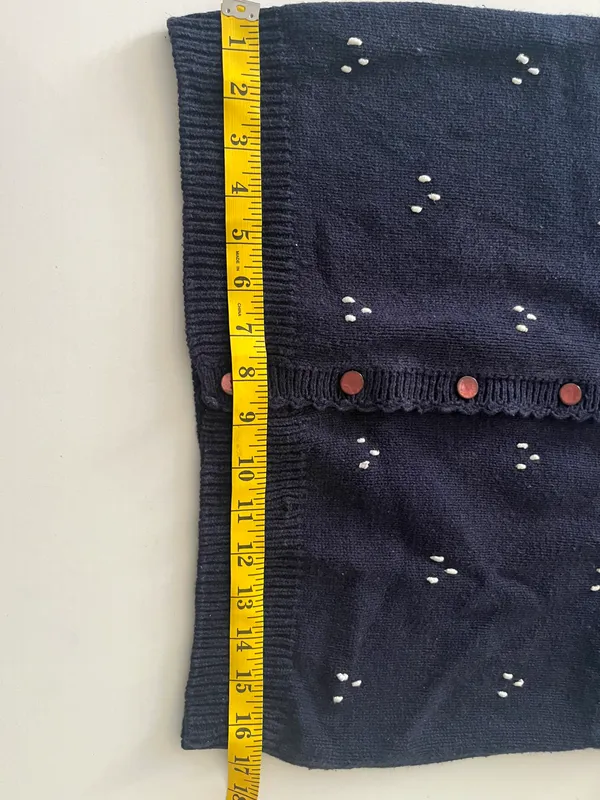Herman Geist Vintage Hand Embroidered Sweater - Image 8