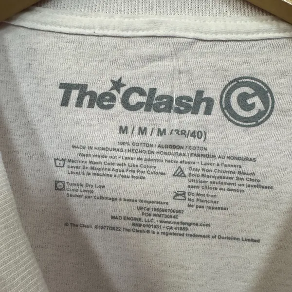 The Clash London Calling Album Cover Post Punk Band Tee M - Image 4