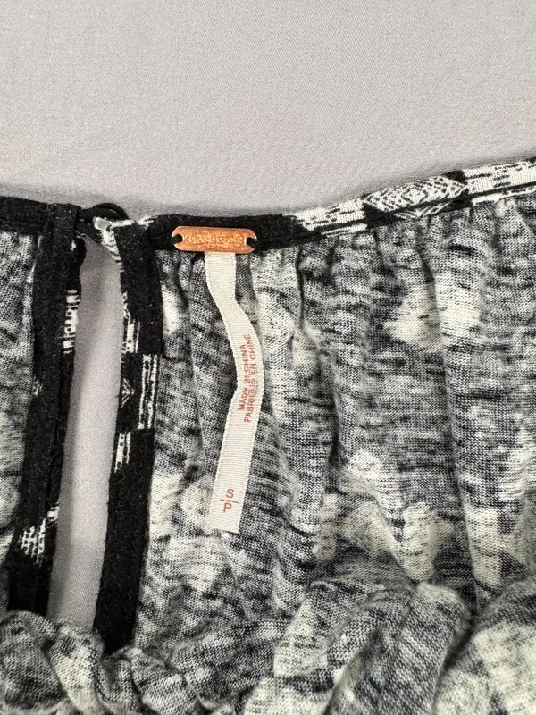 Free People | Small | Washed Black Dazed Print - Image 2