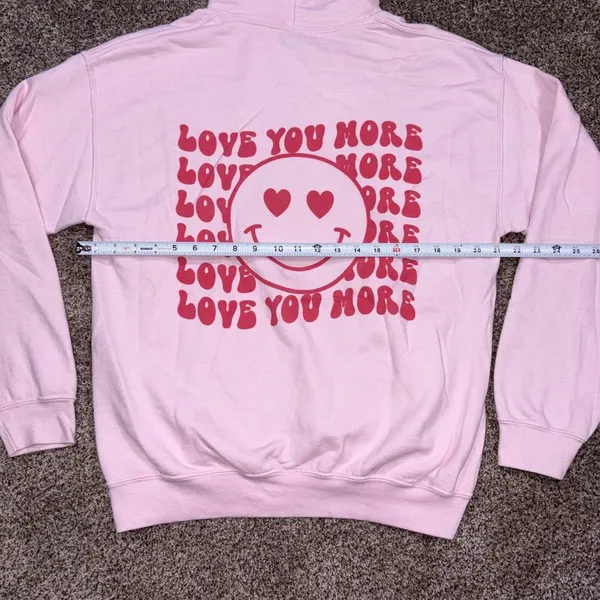 Boutique Women's Pink Mental Health Hoodie M - Image 5