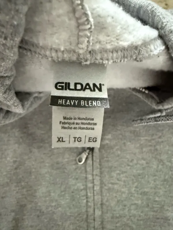 Gildan Zip-Up Hoodie - Image 2
