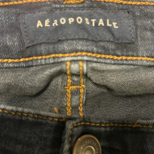 Aeropostale Bootcut Jeans Dark Wash Women's Size 10‎ Regular - Image 3