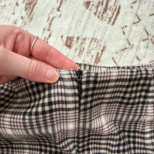 Eyeshadow Plaid mini skirt - Image 5