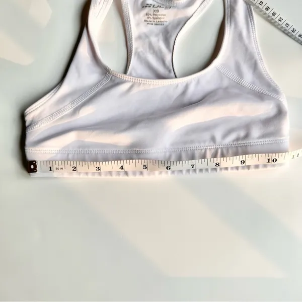 Boston Consulting Group White Sports Bra SZ XS - Image 7