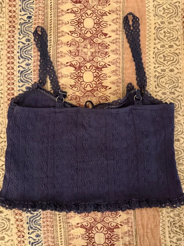 Edikted blue tank top - Image 3
