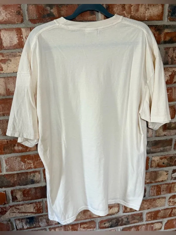 Comfort Colors Cream Tee with Blue, Brown & Pink Drink Graphics - Image 3