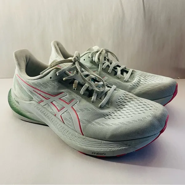 Asics GT-2000 12 Training / Running Sneakers size 12 women’s Aqua White - Image 3