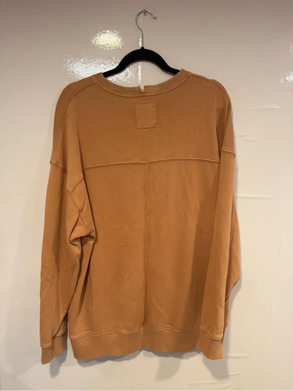 Aerie chill crew‎ Sunday Scaries Graphic Sweatshirt - Tan - Image 3