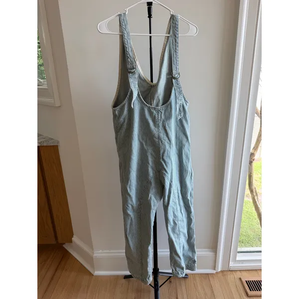 We the Free High Roller Railroad Jumpsuit Cotton Overalls Size Small - Image 6