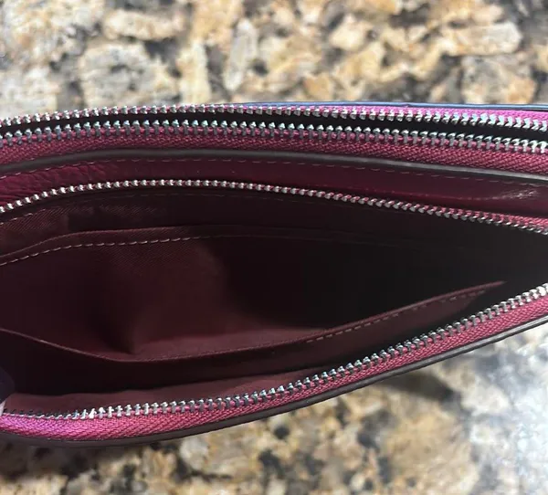 Coach Double Zipper Wallet - Image 4