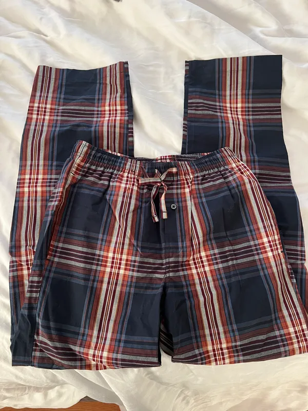 Amazon plaid stripe pj pants - Image 2