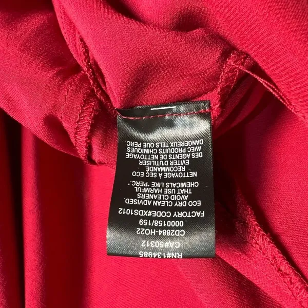 For Love And Lemons Elora Midi Slip Dress Red Rhinestones Size Small NWT - Image 14