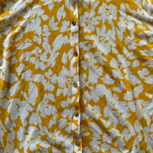 Loft Floral Print Cardigan - Image 7