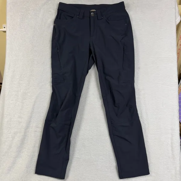 Duluth Trading Co 4x29 Flexpedition Slim Leg Pants Night Sky Blue Stretch Hiking - Image 3
