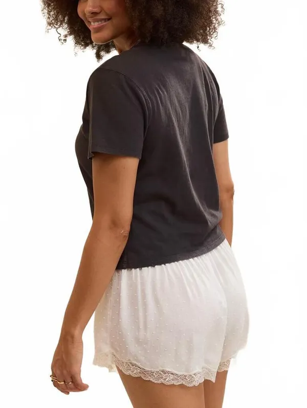 AE Aerie Vintage T-Shirt American Eagle Smoked Gray M - Image 8