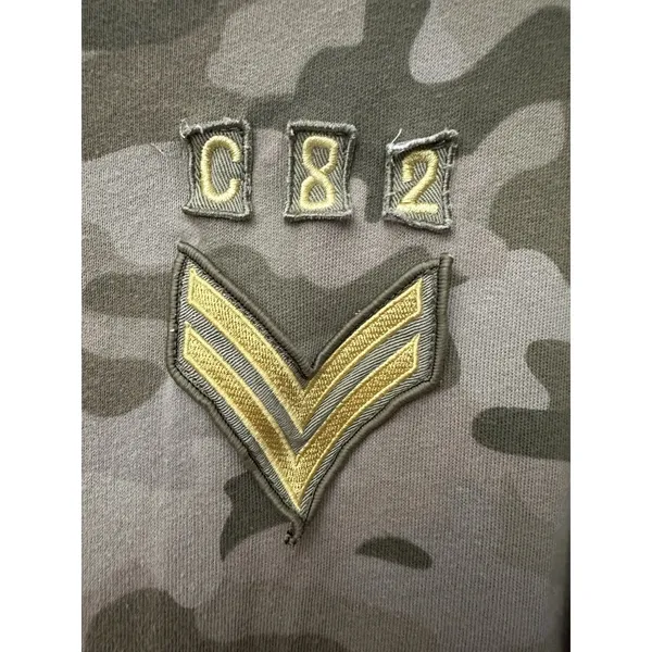 Rails Kelli Camo Sweatshirt Military Patch Detail‎ Size XS Camouflage #A6-2 - Image 4