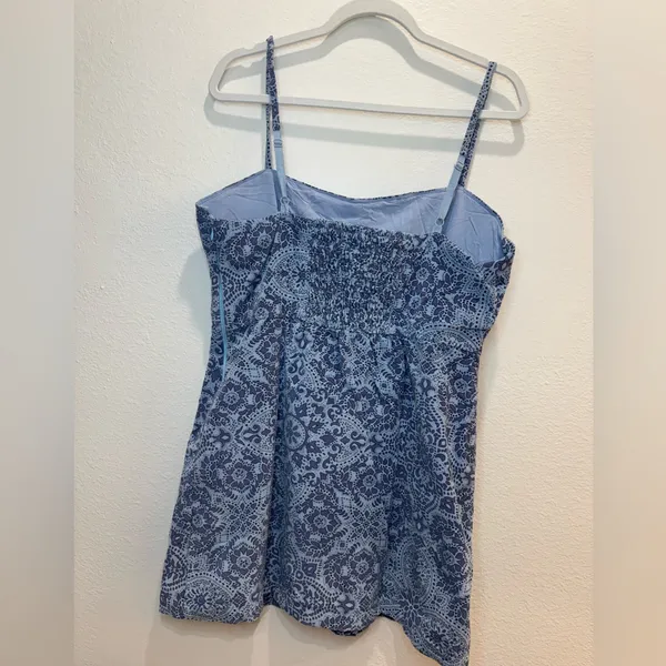 Urban Outfitters‎ After All Corduroy Blue Bustier Mini Dress Size L Boho - Image 7