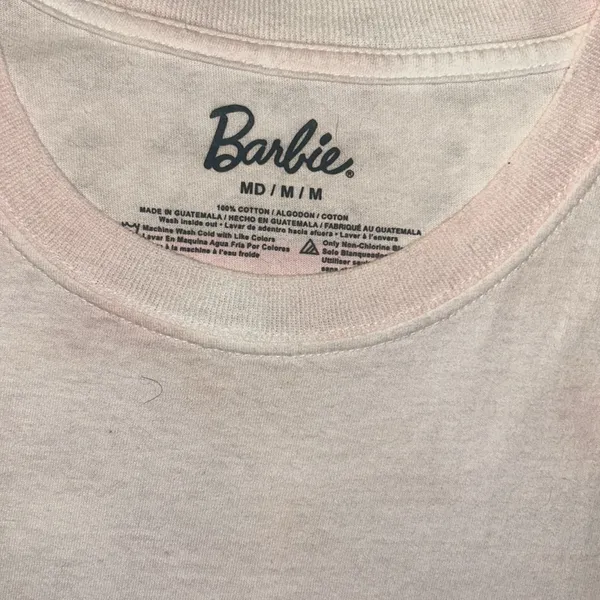 Barbie Size M Short Sleeve T Shirt - Image 10