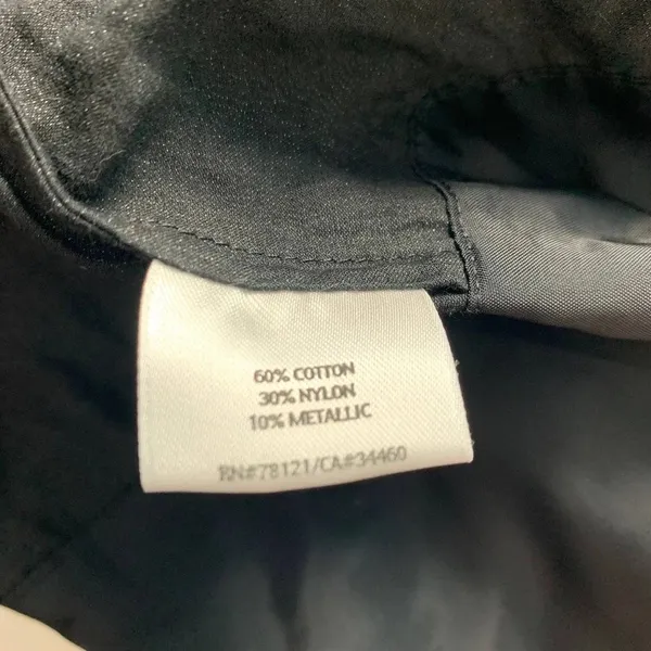 Eileen Fisher Crinkle‎ Black Sheen Overcoat Jacket - Image 11