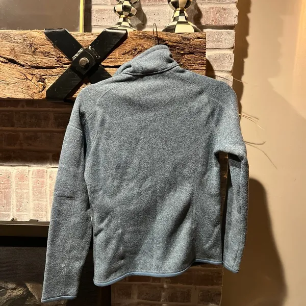 Patagonia full zip Better Sweater blue‎ woman's small - Image 3