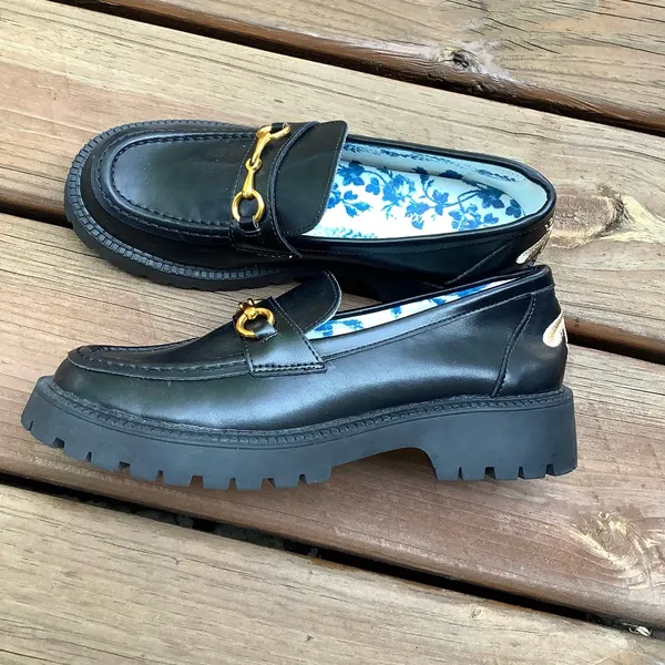 Modern chunky sole loafers 🖤🖤 Black Size 7 - Image 2