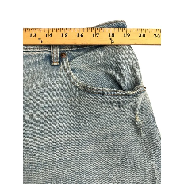 Abercrombie Fitch Jeans 34/18L The 90's Relaxed Ultra High Rise Curve Love CD1-8 - Image 4