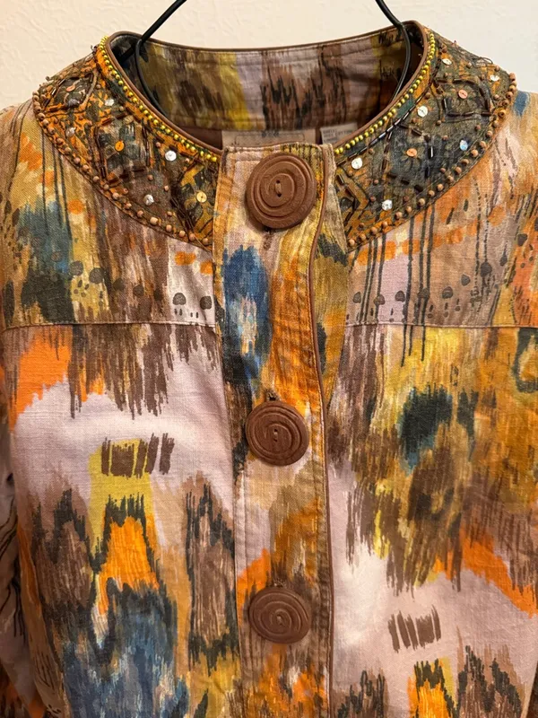 💥💥💥BOGOHO💥💥💥Life Style Multicolor Printed Button - Image 2