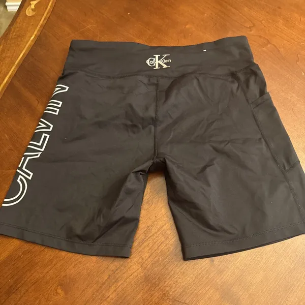 Calvin Klein Women's High Waisted Bike Shorts Size L - Image 6