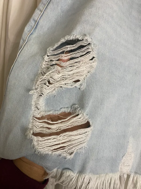 Zip-Up Denim Skirt - Image 3