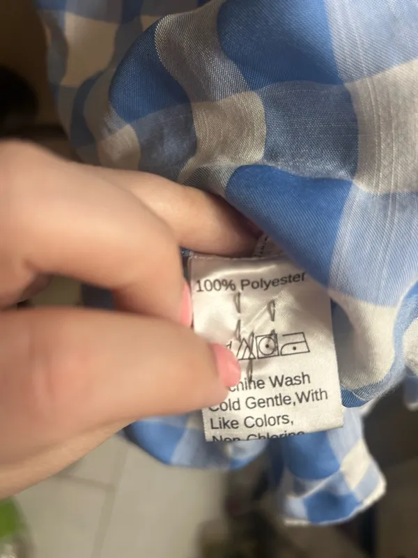 SHEIN Gingham Dress - Image 5