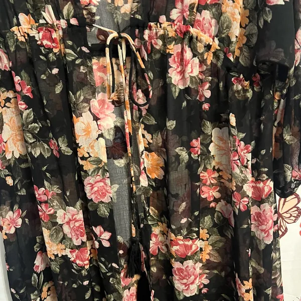 American Eagle Sheer duster kimono - Image 3