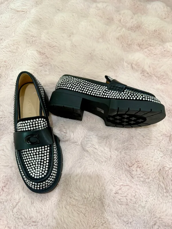 Coach Leah Crystal Loafers - Image 2