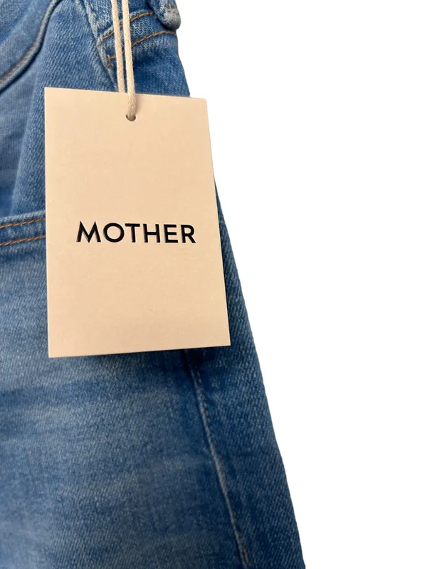 Mother NWT The Rambler Zip Ankle Jeans Wash Going Dutch Size 30 - Image 7