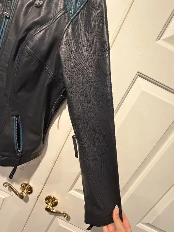 Harley-Davidson XL Leather Jacket - Image 3
