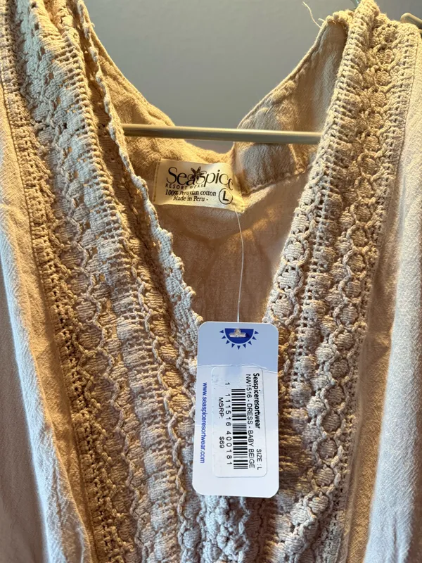Sea Spice Resort Wear Tan Size L - Image 2