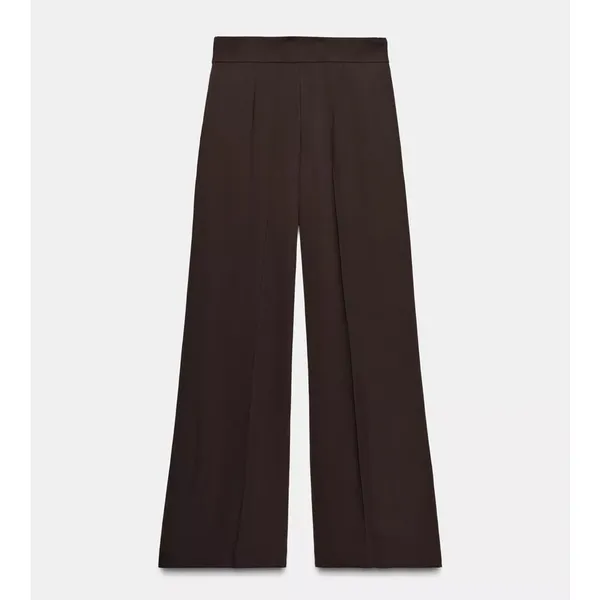 Zara NWT dart pleated brown pants - Image 7