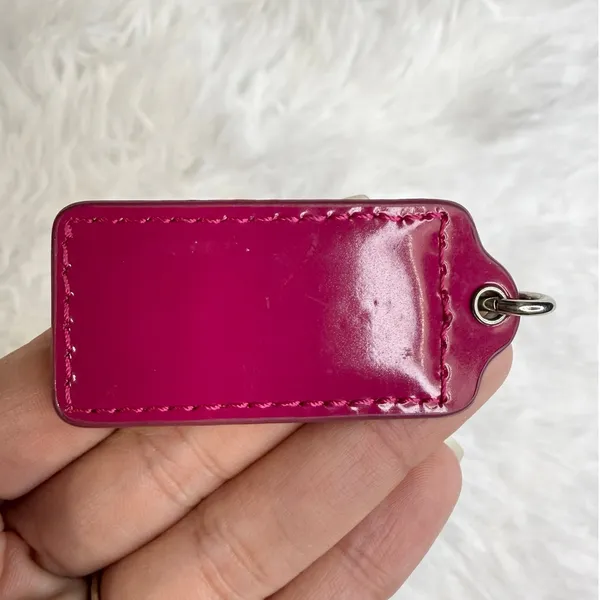 2" COACH Fob Bag Charm Hang tag Hangtag - Image 2
