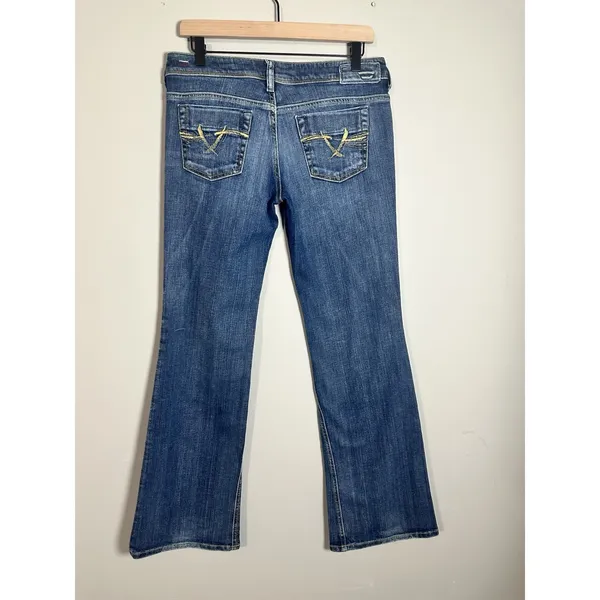 VINTAGE Y2K DIESEL Bebel B.C. Low Rise Bootcut Jeans | Made in Italy EUC Size 30 - Image 4