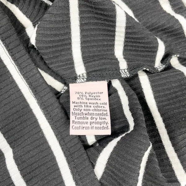 Juicy Couture Womens Knit Dress‎ Size Small Y2K Bodycon Classic Minimal Stripes - Image 7