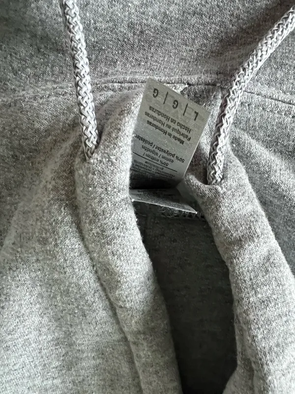 Gildan Grey Cortaca Jug hoodie Size L #collegefootball #sportswear - Image 2