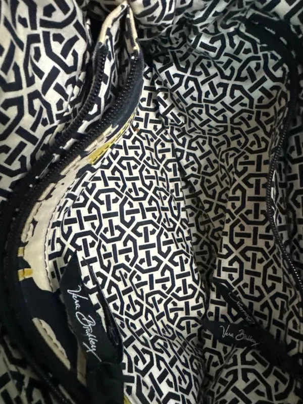 Vera Bradley Y2K Floral Quilted Tote Purse Cotton Bag boho cottagecore Retro - Image 5