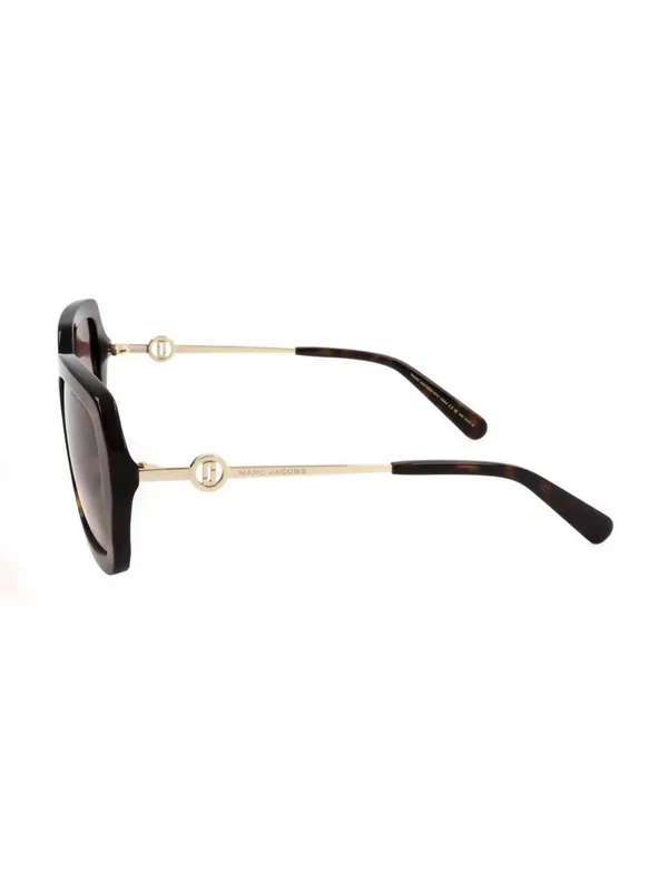 Marc Jacobs Gradient Oversized Sunglasses 652/S 086 HAVANA Tortoise 54/21/140 - Image 7