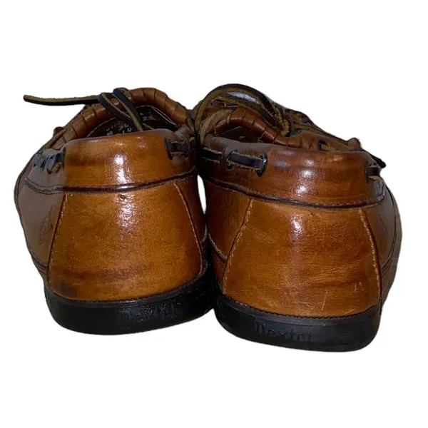 Vintage Dexter Leather Tassel Boat Shoes Women’s 9 Made in USA Brown Loafers‎ - Image 5