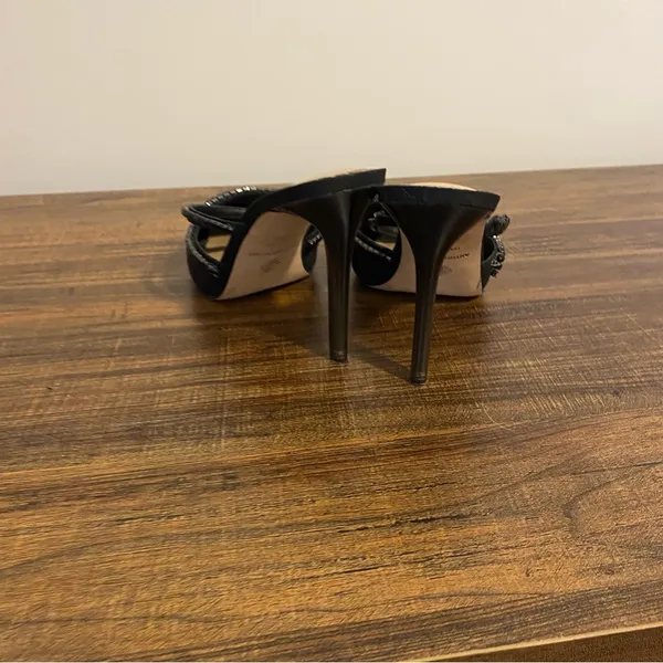 Antonio Melani Black Pointed Toe Heels size 8.5 - Image 6