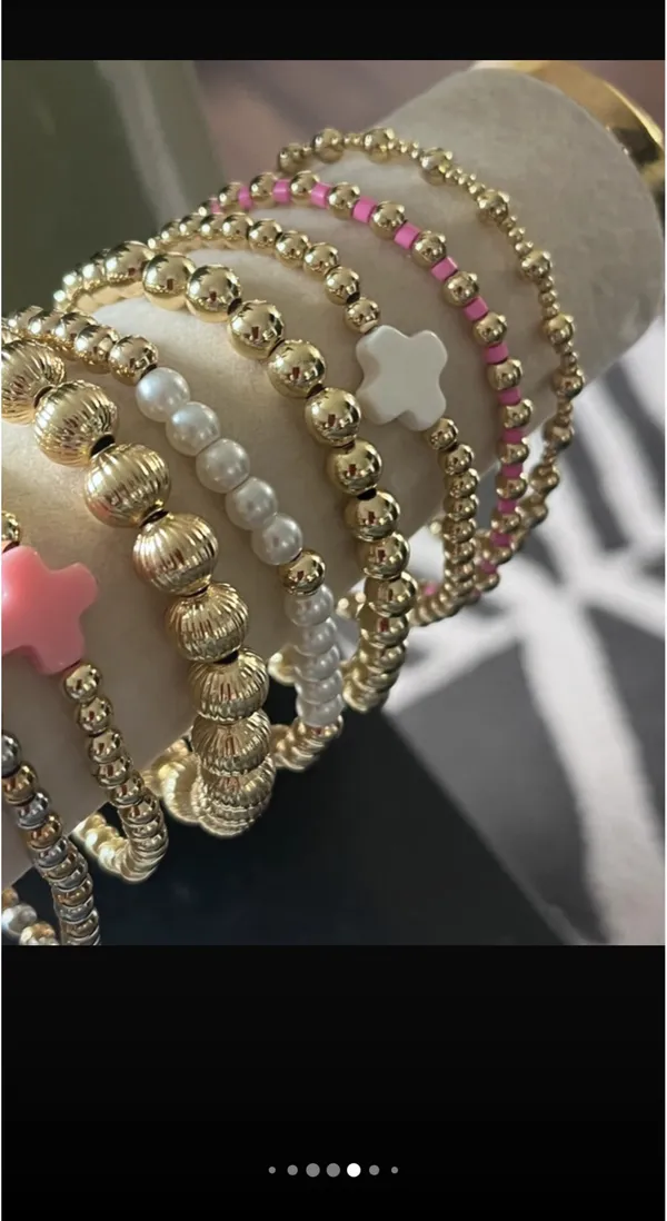 Anthropologie (1) filled bracelets - Image 4