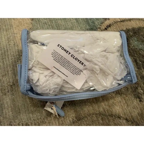 Stoney Clover Blue Trim Clear Travel Pouch NWT - Image 7