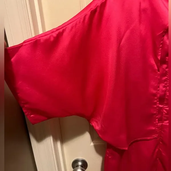 TCEC Dress. Caroline pink Satin Dress by TCEC. NWT - Image 5