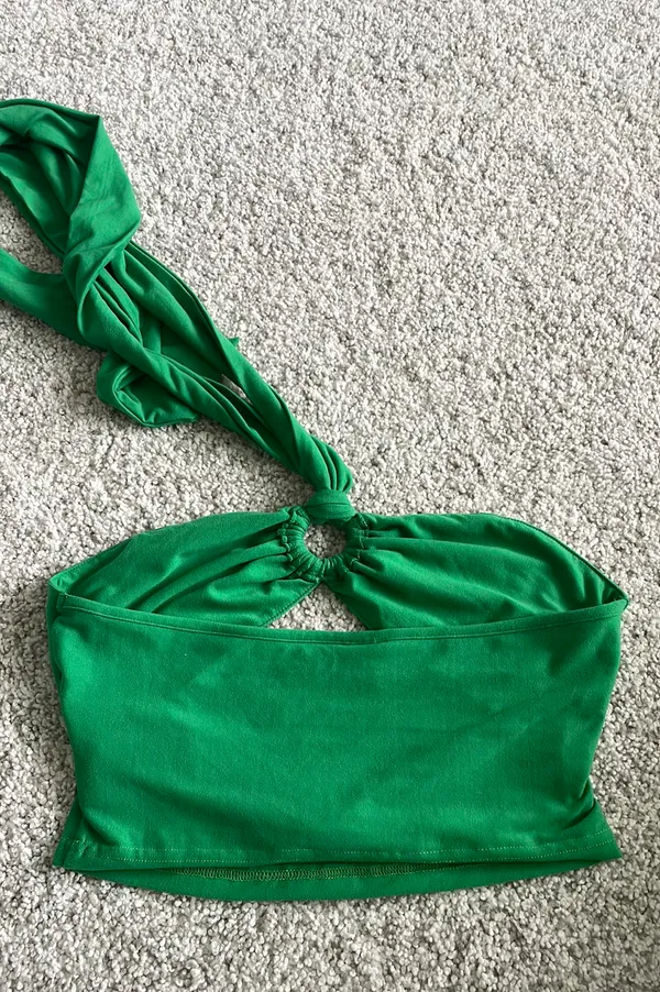 Green Crop Top - Image 2